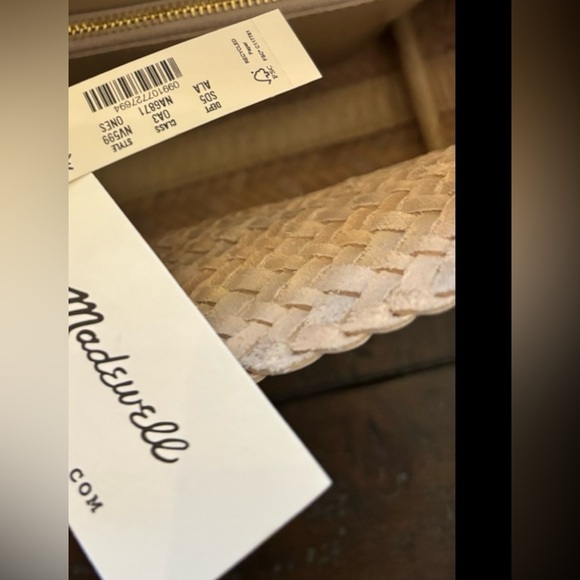 NWT Madewell Hand Woven Mini Tote Bag - Picture 10 of 11